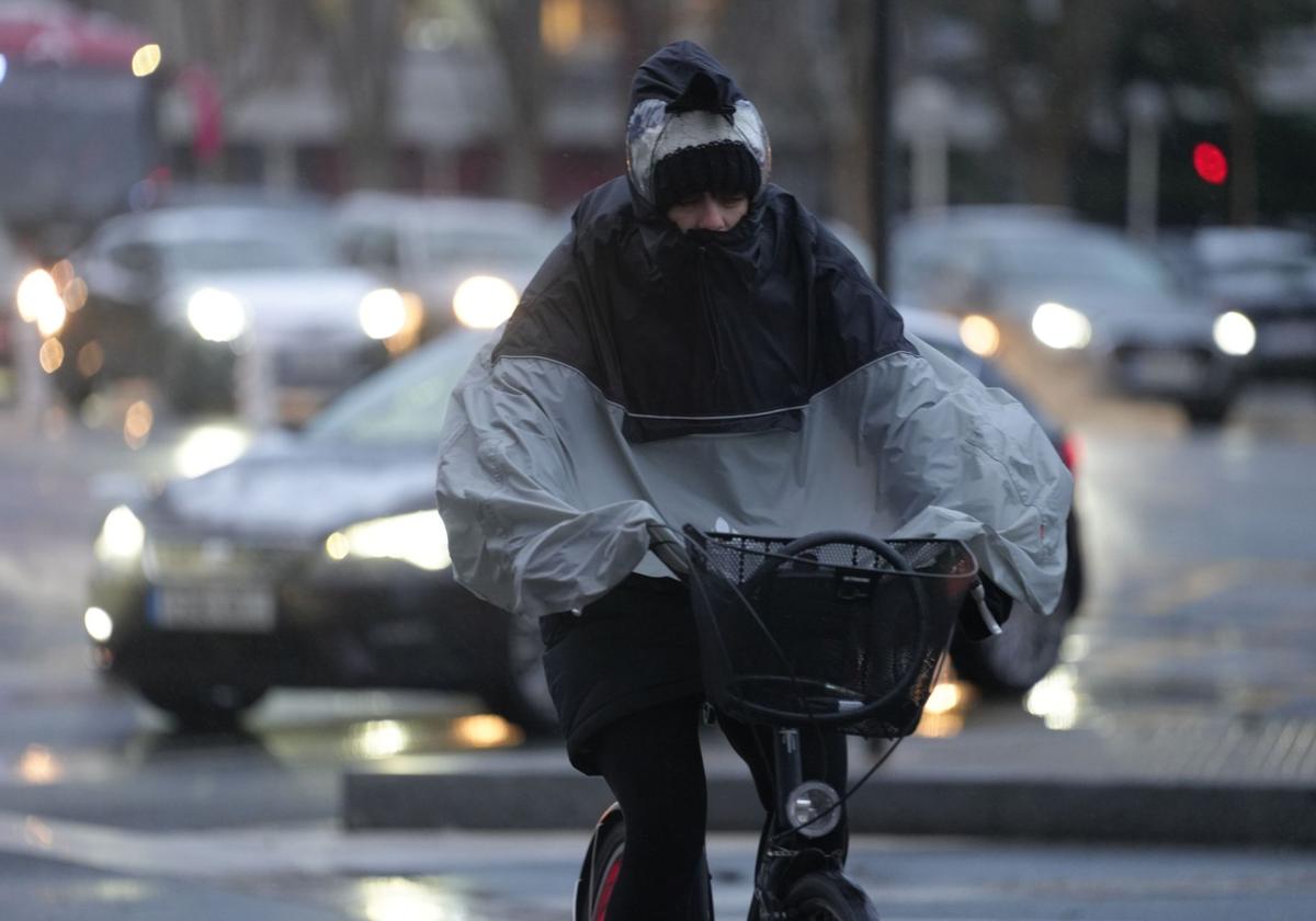 La Aemet anuncia un cambio brusco del tiempo con frío y lluvia en Álava