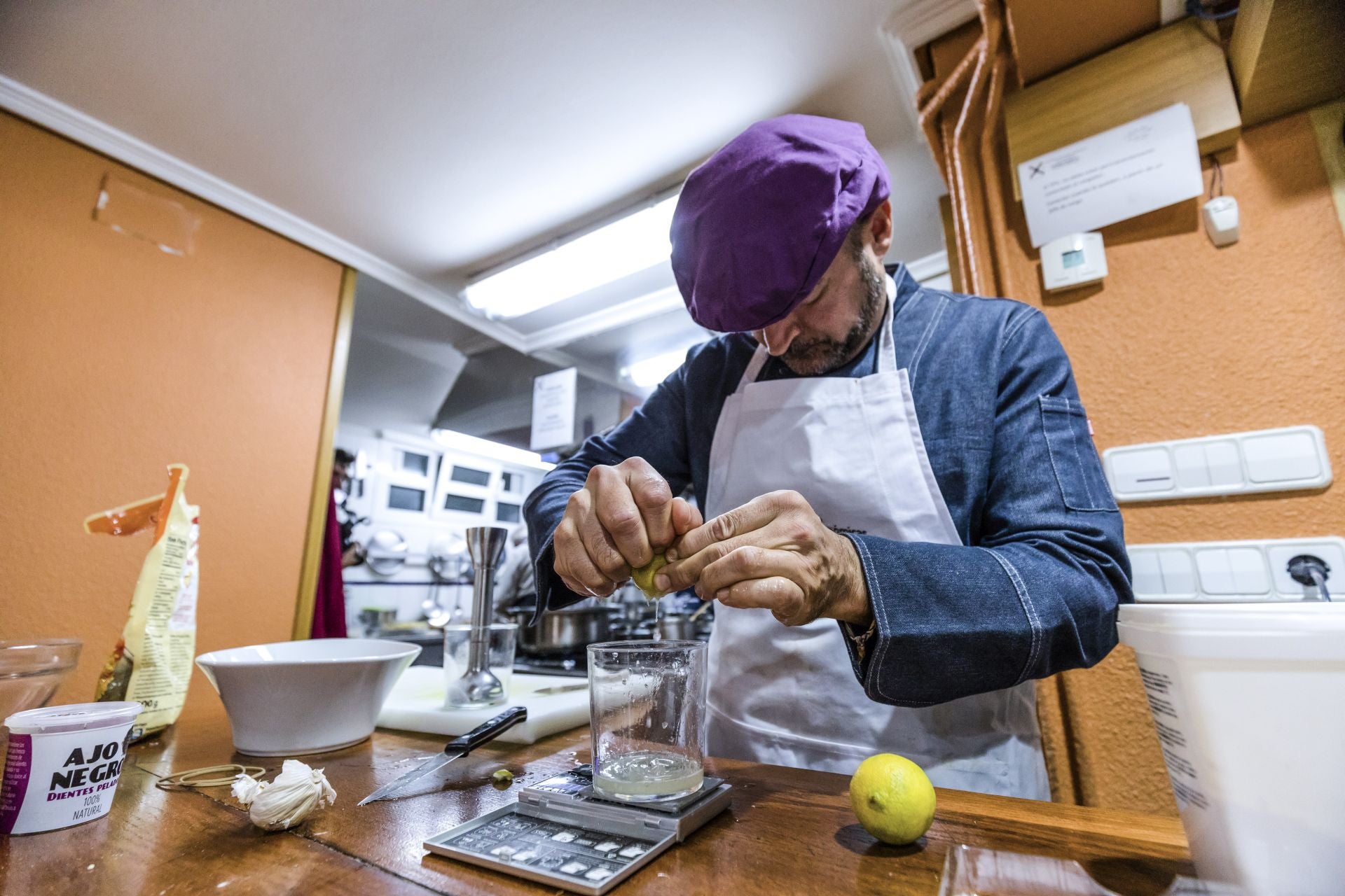 Así fue la cena en Txoritokieta