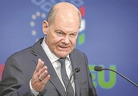 El canciller alemán, Olaf Scholz.