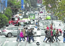 La reforma de Autonomía depende del cierre del anillo tranviario, por lo que el Ayuntamiento ha buscado una solución provisional.