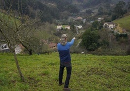 Zona de El Regato por donde irá el viaducto que se ha proyectado en Gorostiza.