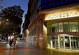 La página web de Kutxabank recupera la normalidad tras otro día con problemas
