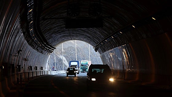 Un simulacro nocturno cerrará el túnel de Isuskitza, que conecta Álava y Gipuzkoa por la AP-1