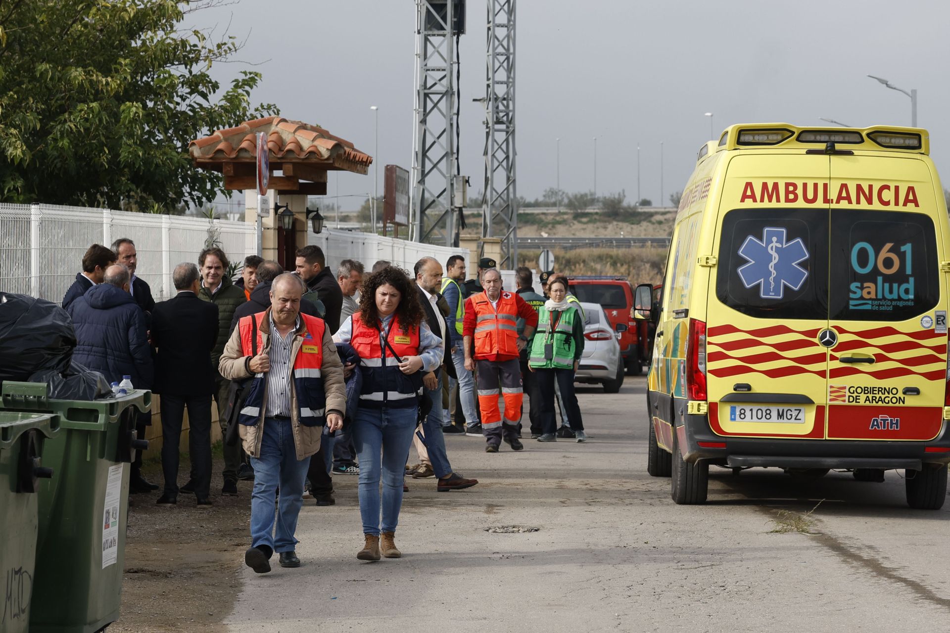 Al menos 10 muertos en un incendio en la residencia de un pueblo de Zaragoza