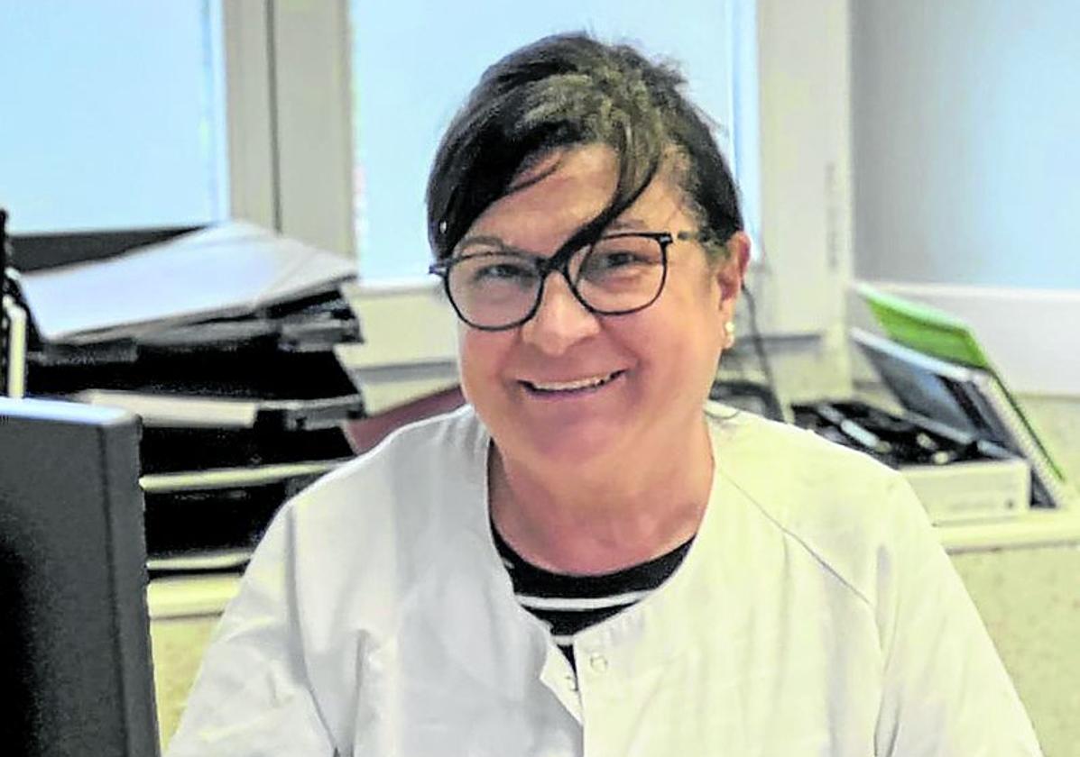 Marisa Fernández conoce a casi todos los vecinos de Artziniega.