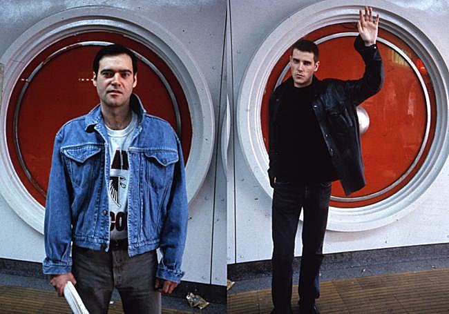 Los miembros de Cancer Moon, en otra imagen de la época de 'Moor Room'.