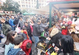 Esta cita siempre congrega a numerosas personas en la Herriko Plaza.