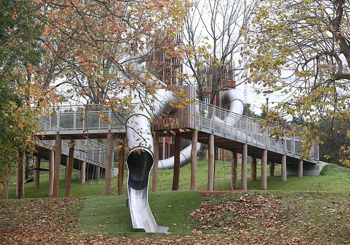 Así es el nuevo parque de Artxanda