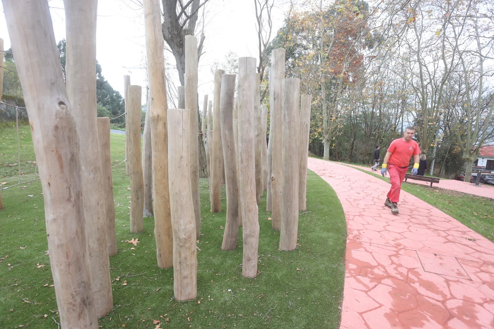 Así es el nuevo parque de Artxanda