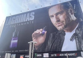 El nuevo anuncio de David Bustamante en Madrid.