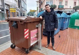 El concejal y presidente de la Mancomunidad, Gorka Zubiaurre.