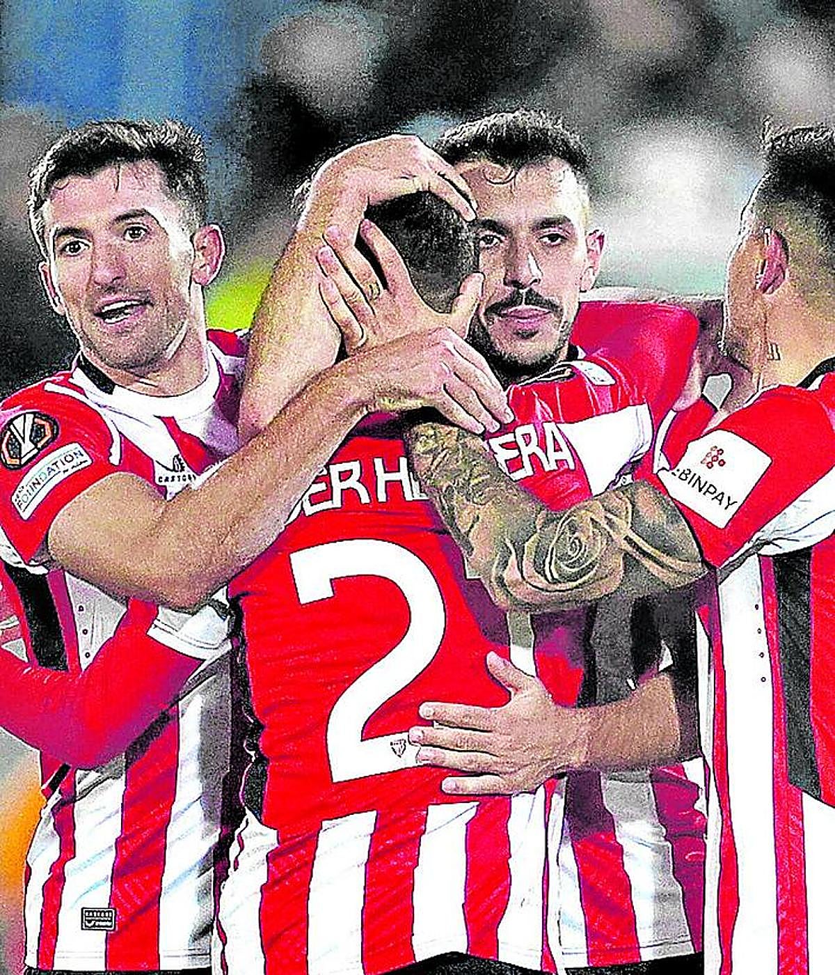 Los rojiblancos quieren seguir celebrando goles en el derbi.