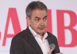 El expresidente del Gobierno, José Luis Rodríguez Zapatero.