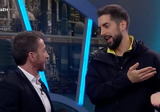El día que Broncano se 'coló' en 'El Hormiguero' con Dani Martín montado en un patinete