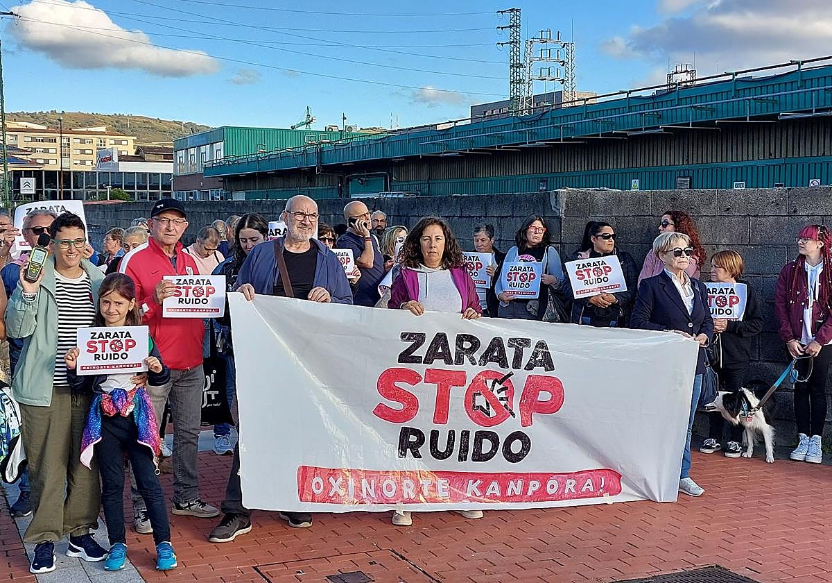 Imagen de una de las concentraciones organizadas por los vecinos afectados.