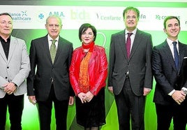 Jon Aiartza, Jon Iñaki Betolaza, Rosa Melero, Alberto Martínez, Juan Uriarte García-Borreguero y Álvaro Pérez.