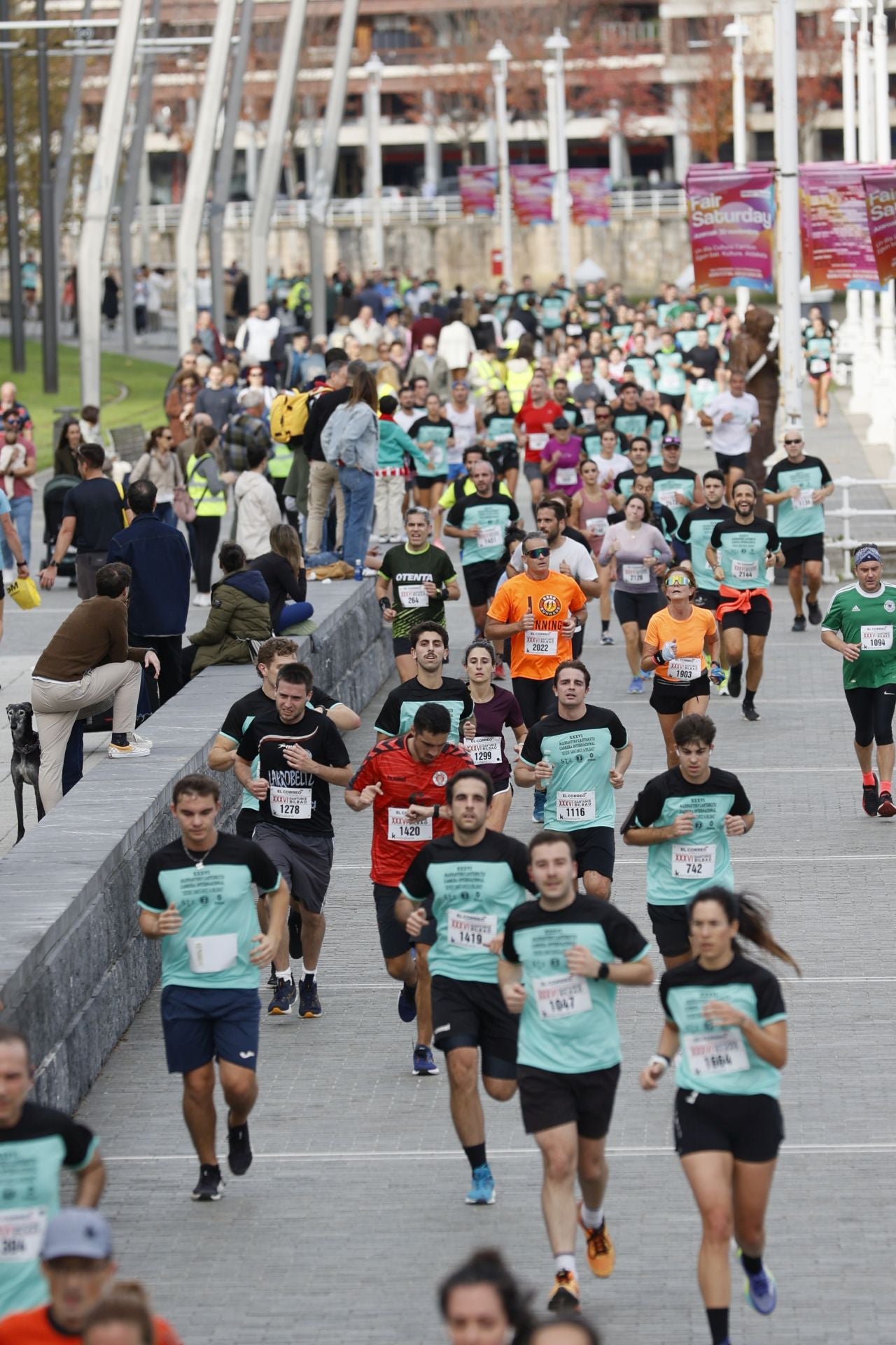 La fiesta del atletismo recorre la Margen Izquierda