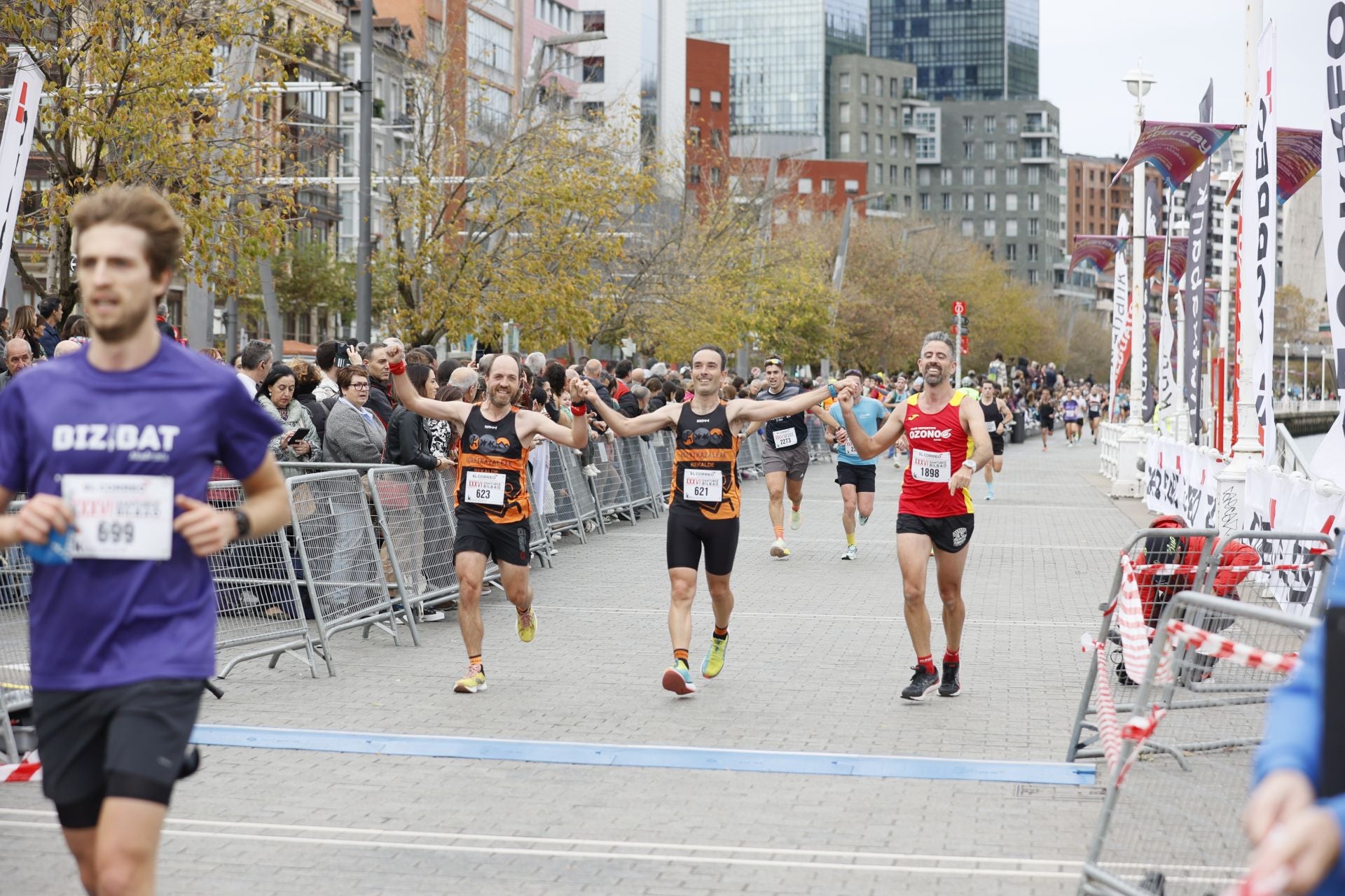 La fiesta del atletismo recorre la Margen Izquierda