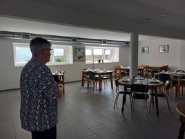 El albergue invernal está preparado para activar su servicio en la calle Caridad de Getxo.