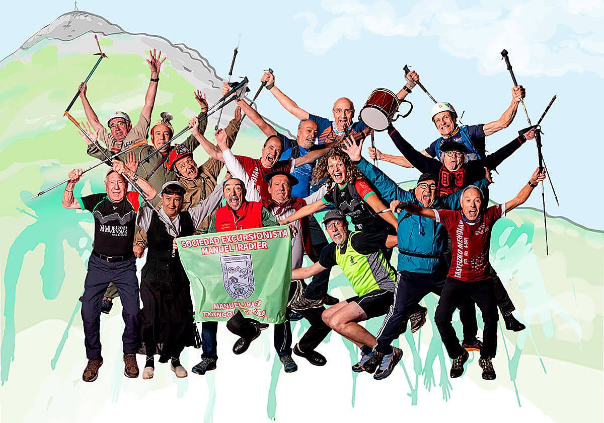 Iñaki de Agirre, Juanjo Galdos, Mikel Díaz de Alda, Josu Ramírez de la Peciña, Severino de Pedro, Gotzon Azkarraga, Zuriñe González de Lopidana, Pedro Martínez de Alegría, Jaime Álvarez, José Mari Cossío, Patxi Roa, Blanca Benito, Fernando Casi, Goio Martínez, José Ángel Villar y Javier López.