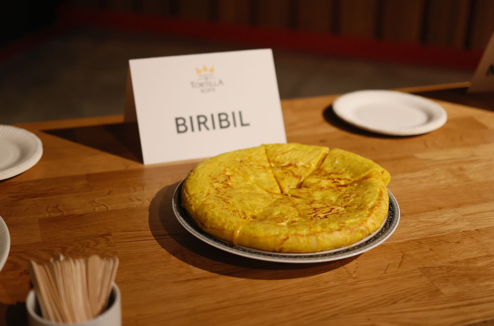 La tortilla ganadora