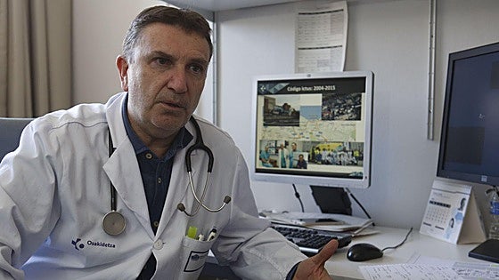 El neurólogo Juan Timiraos, nuevo director médico de la OSI Araba