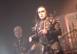 Dani Filth, el único miembro permanente desde 1991.