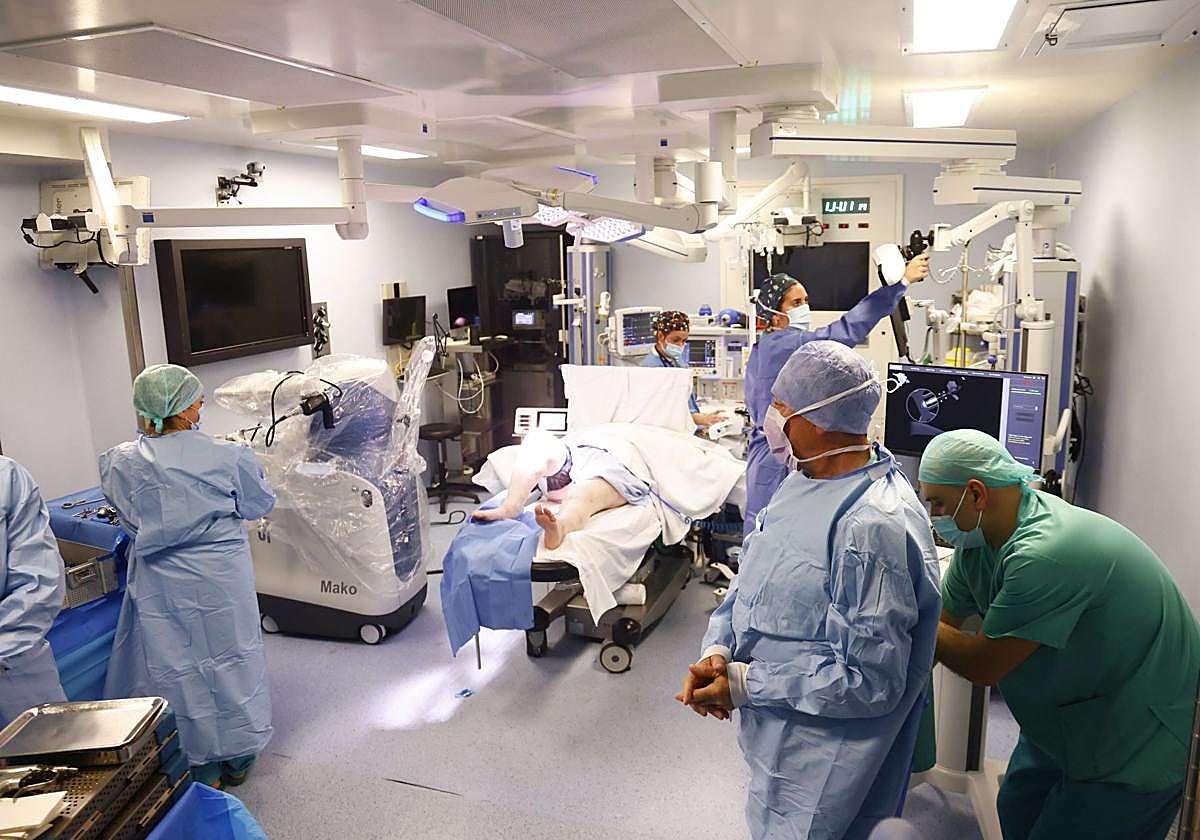 Imagen de un hospital ajena a esta información.