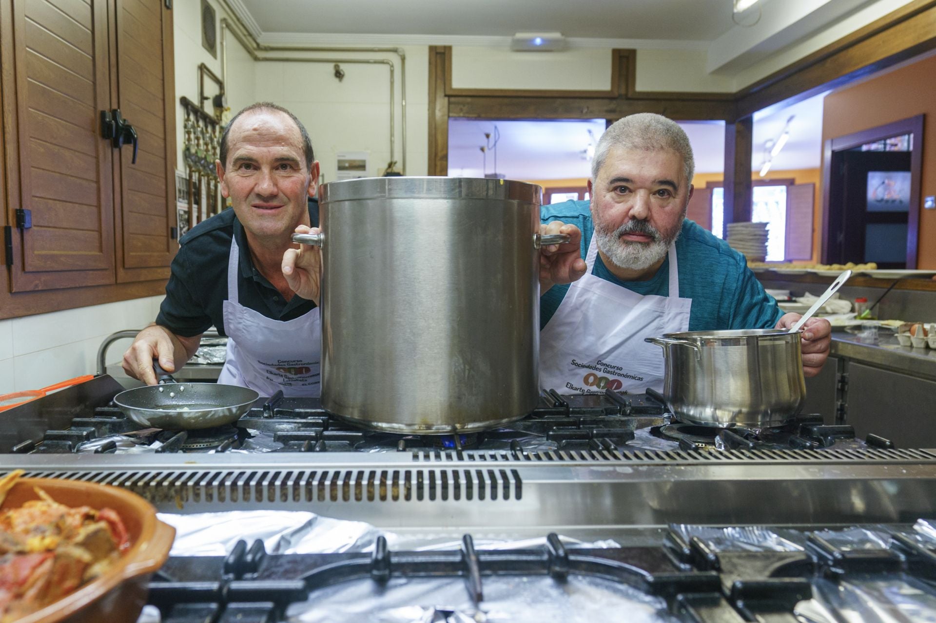 Así fue la comida en Gatzalde