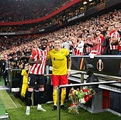 El homenaje del Elfsborg a Pichichi que San Mamés ha aplaudido