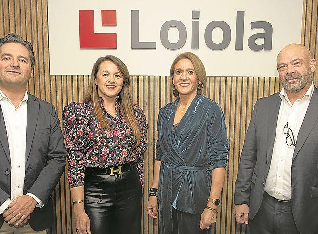 Joseba Urgoiti, Maite Uria, Nerea Azpiazu e Iñaki Fernández de Larrinoa.