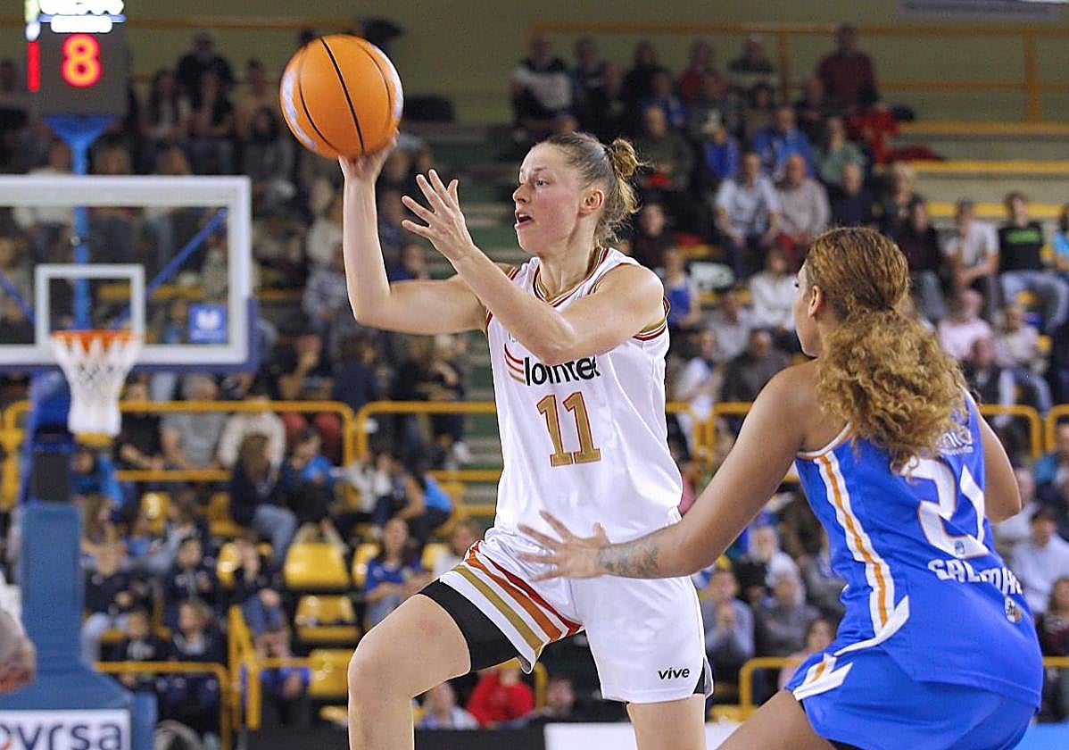 El Gernika siempre tuvo problemas para superar la defensa del Avenida.