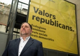 Junqueras gana pero deberá medirse a Godàs en segunda vuelta para volver a presidir ERC