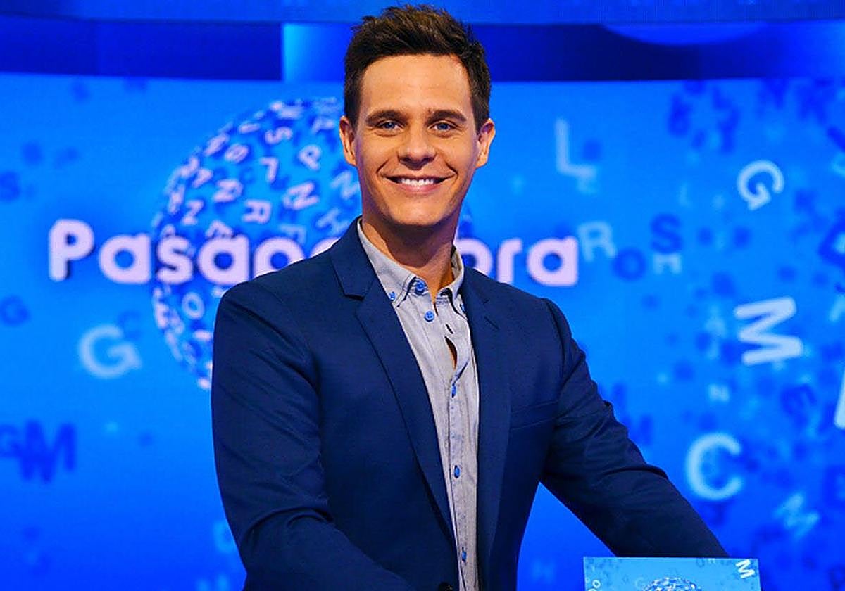 Christian Gálvez durante su paso por Pasapalabra.