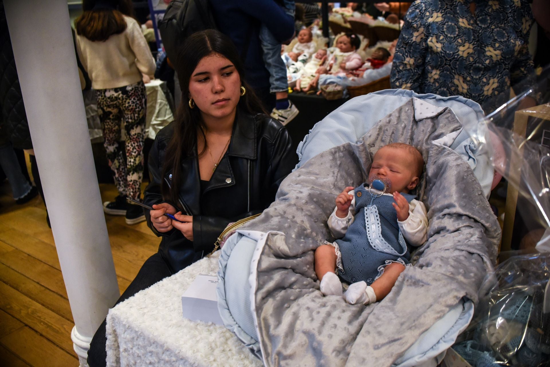 Los bebés Reborn conquistan Bilbao