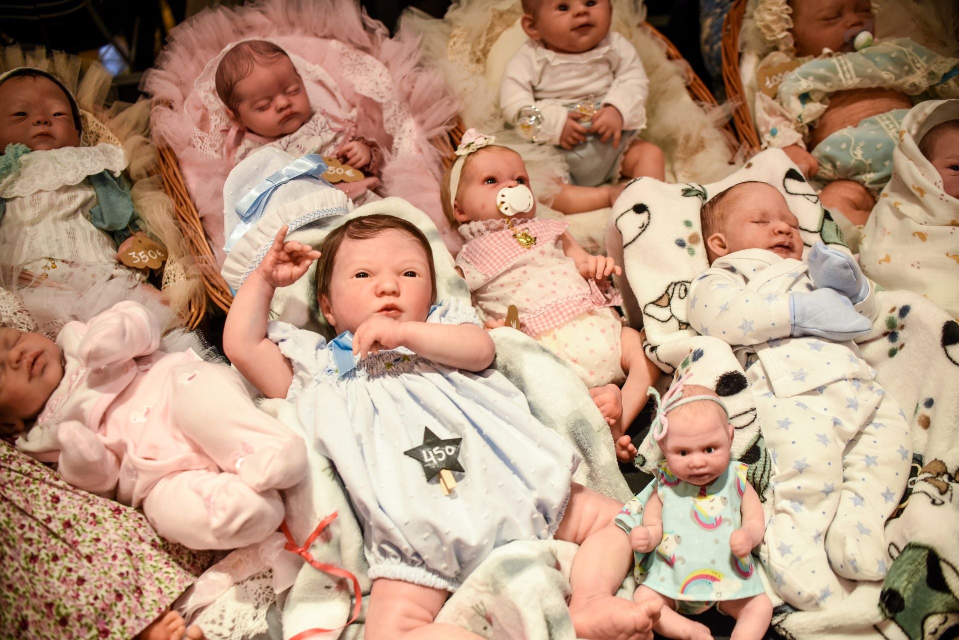 Los bebés Reborn conquistan Bilbao