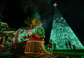 El pueblo de apenas 300 habitantes que es el más navideño y que está a dos horas de Vitoria