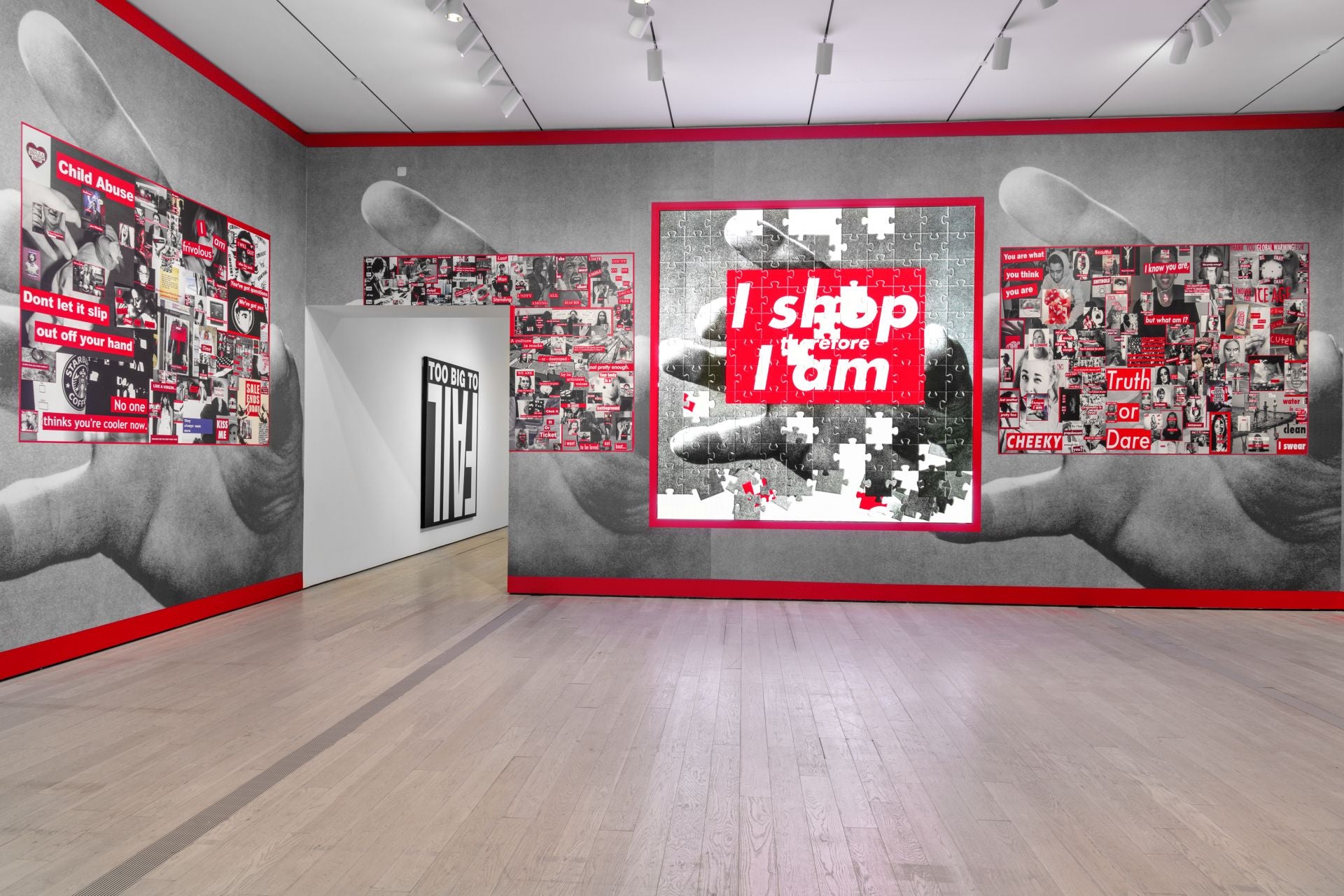 Exposición de Barbara Kruger.