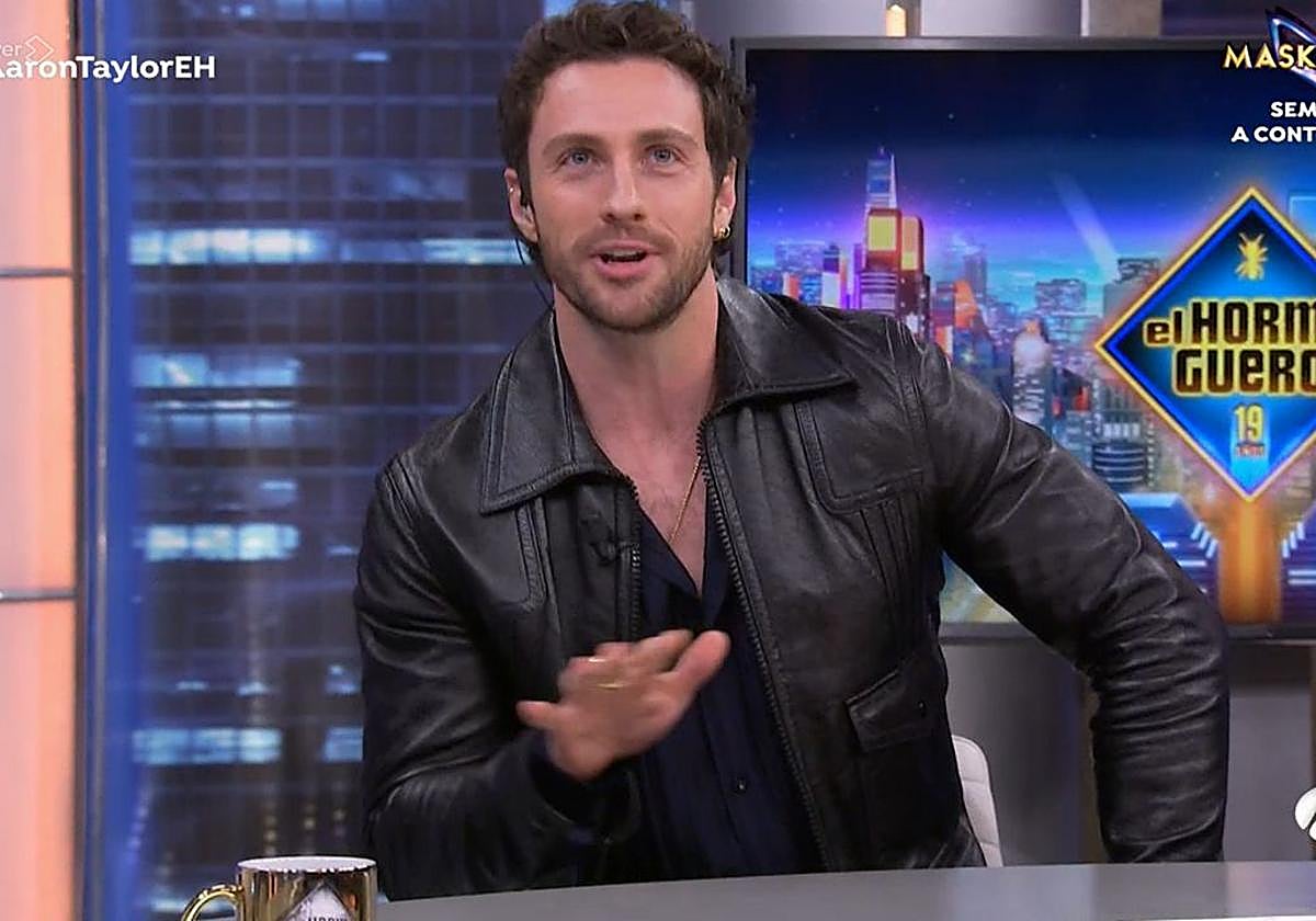 'El Hormiguero' desvela los secretos de Aaron Taylor Johnson