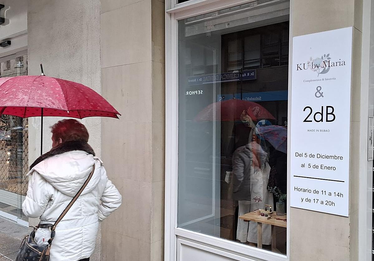 Dos firmas bilbaínas reabren hasta el 5 de enero este local de General Álava