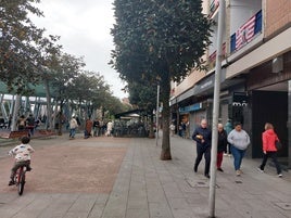 Plaza de la Estación de Algorta.