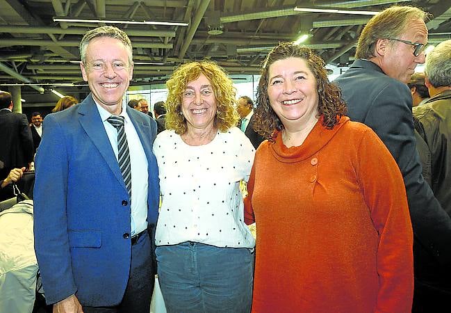 Iñaki Ruiz, Susana García Checa y Loli García.