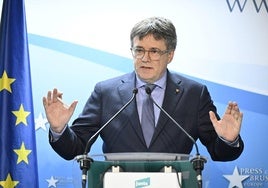 El presidente de Junts, Carles Puigdemont.