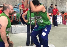 Una competición de Herri Kirolak en Euskadi.