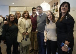 Marta Fernández, Pilar Resa, Raquel Rincón, Jon Iturbe, Jon Anitua, Virginia Benés y Arantza Menchaca.