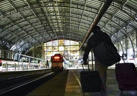 Estación de Abando.