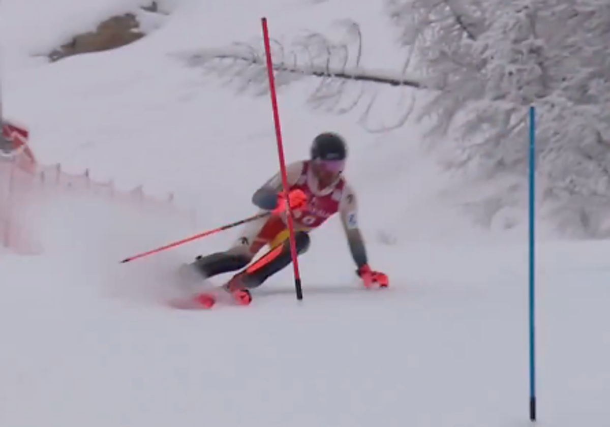 El vizcaíno Juan Del Campo se queda con la miel en los labios en Val d'Isere