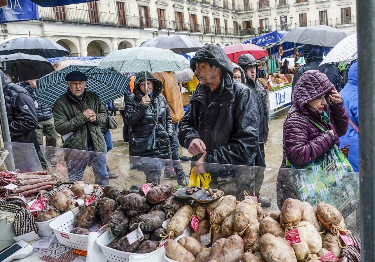 El Mercado de Navidad de Vitoria, en fotos