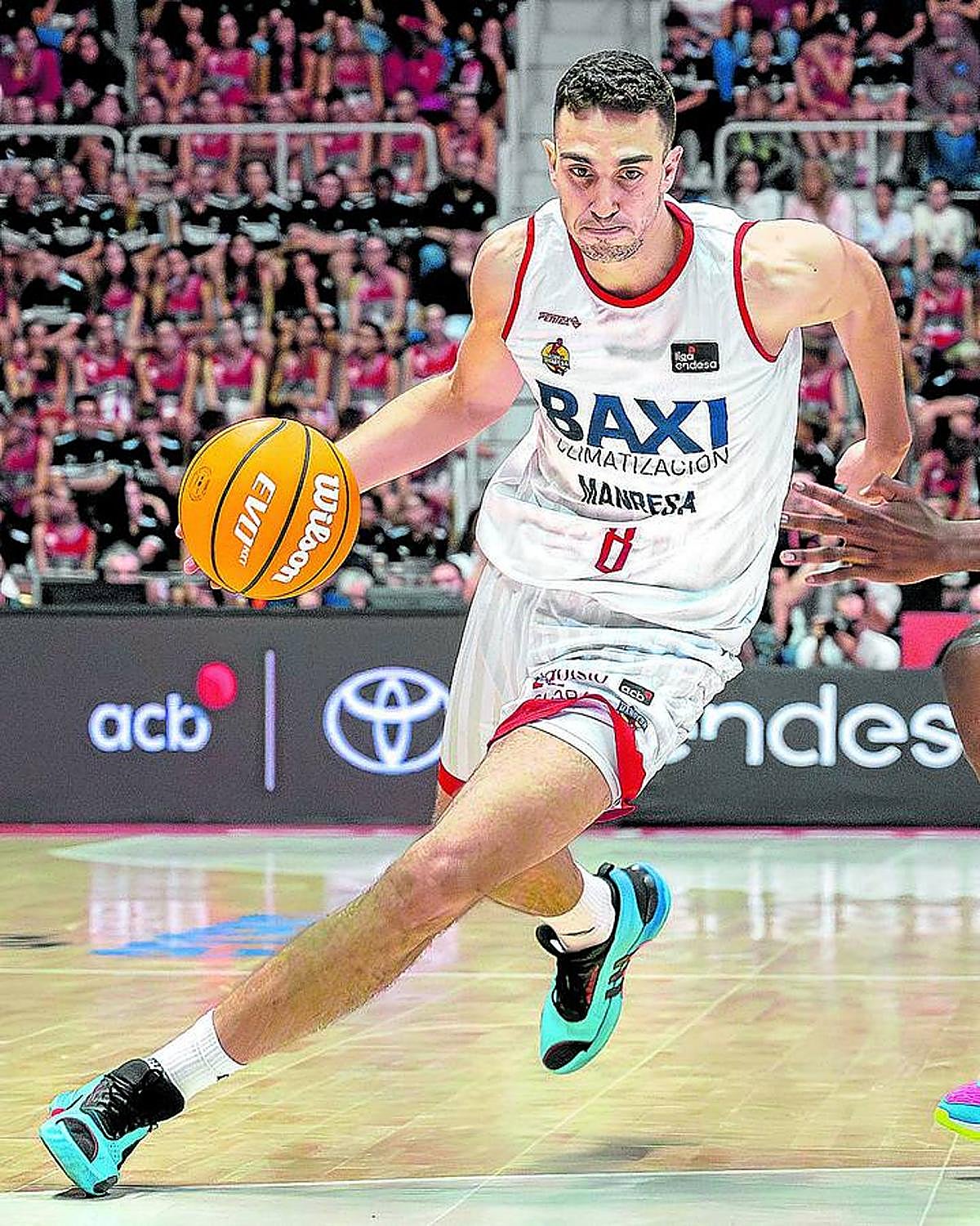 Álex Reyes reconoce que ha pensado varias veces en cómo sería volver al Bilbao Arena.