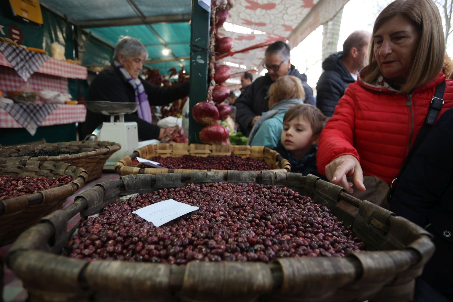 Las imágenes de la feria de Santo Tomás